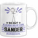 Sänger Geschenk Tasse So Gut Kann Nur Ein Sänger Aussehen Geschenkidee Kaffee-Becher Weiß Trendation