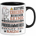 Programmierer Geschenk Tasse Lustiger Spruch Erheben Sie Sich Der Programmierer Betritt den Raum Schwarz Trendation