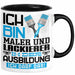 Maler und Lackierer Ausbildung Tasse Geschenk Ich Bin Maler und Lackierer In Der Ausbildung Ich Darf Das Geschenkidee Spruch Schwarz Trendation