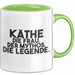 Kaethe Tasse Kaethe – Die Frau. Der Mythos. Die Legende. Geschenk Grün Trendation