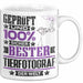 Tierfotograf Geschenk Lustiger Spruch für Tierfotograf Geschenkidee Bester Tierfotograf Der Welt Weiß Trendation