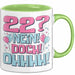 22er Geburtstag Geschenk Männer Frauen 22 Nein Doch Ohhhh Lustiger Spruch Geschenkidee Kaffee-Becher Grün Trendation