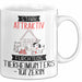 Tierheimunterstützerin Tasse Geschenk Becher Stark Attraktiv Furchtlos Tierheimunterstützerin Lustige Geschenkidee Weiß Trendation