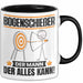 Bogenschießer Tasse Geschenk für Bogenschießer Der Mann Der Alles Kann Geschenkidee zum Geburtstag Schwarz Trendation
