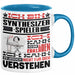 Synthesizer-Spieler Geschenk Tasse Lustige Geschenkdiee für einen Synthesizer-Spieler Geburtstag Ich Bin Synthesizer-Spieler Ich Kann Es Dir Erklären Aber Nicht Für Dich Verstehen Blau Trendation
