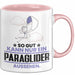 Paraglider Geschenk Tasse So Gut Kann Nur Ein Paraglider Aussehen Geschenkidee Kaffee-Becher Rosa Trendation