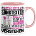 Songtexter Geschenk Tasse Lustige Geschenkdiee für einen Songtexter Geburtstag Ich Bin Songtexter Ich Kann Es Dir Erklären Aber Nicht Für Dich Verstehen Rosa Trendation