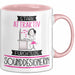 Sounddesignerin Tasse Geschenk Becher Stark Attraktiv Furchtlos Sounddesignerin Lustige Geschenkidee Rosa Trendation
