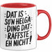 Helga Tasse Geschenk Dat Is So'n Helga Ding Dat Raffste Eh Nicht Geschenkidee Becher mit Name Rot Trendation