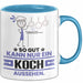 Koch Geschenk Tasse So Gut Kann Nur Ein Koch Aussehen Geschenkidee Kaffee-Becher Blau Trendation