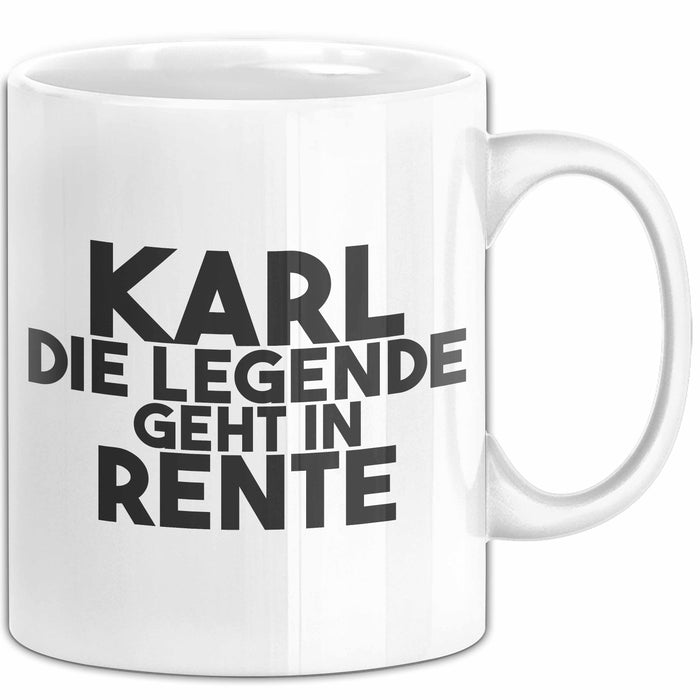 Karl Tasse Karl – Die Legende Geht In Rente Geschenk