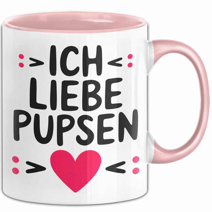 Lustige Tasse Geschenk Ich Liebe Pupsen Geschenkidee Furz Humor
