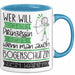 Bogenschützin Tasse Geschenk Spruch Wer Will Schon Prinzessin Sein Wenn Man Auch Bogenschützin Sein Kann Blau Trendation