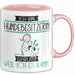 Hundebesitzerin Tasse Geschenk Ich Bin Hundebesitzerin Warum Weil Ich Es Kann Geschenkidee Geburtstag Rosa Trendation
