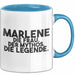 Marlene Tasse Marlene – Die Frau. Der Mythos. Die Legende. Geschenk Blau Trendation