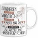 Slackline-Instruktorin Tasse Lustiges Geschenk Studieren Kann Wirklich Jeder Nur Die Besten Werden Slackline-Instruktorin Weiß Trendation