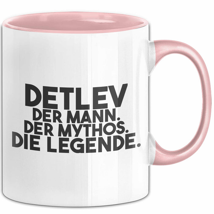 Detlev Tasse Detlev – Der Mann. Der Mythos. Die Legende. Geschenk