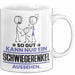 Schwiegerenkel Geschenk Tasse So Gut Kann Nur Ein Schwiegerenkel Aussehen Geschenkidee Kaffee-Becher Weiß Trendation