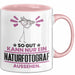 Naturfotograf Geschenk Tasse So Gut Kann Nur Ein Naturfotograf Aussehen Geschenkidee Kaffee-Becher Rosa Trendation