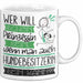 Hundebesitzerin Tasse Geschenk Spruch Wer Will Schon Prinzessin Sein Wenn Man Auch Hundebesitzerin Sein Kann Weiß Trendation