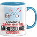 Meeresbiologe Geschenk Tasse So Gut Kann Nur Ein Meeresbiologe Aussehen Geschenkidee Kaffee-Becher Blau Trendation