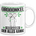 Großonkel Tasse Geschenk für Großonkel Der Mann Der Alles Kann Geschenkidee zum Geburtstag Weiß Trendation
