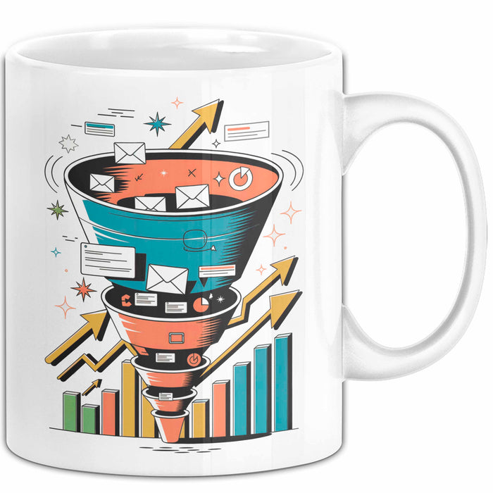 Marketing Manager Tasse Geschenk Lustige Geschenkidee Spruch Für Wachstums Manager Weiß Trendation