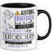 Tierforscherin Tasse Geschenk Lustiger Spruch Bitte Erheben Sie Sich Seine Majestät Die Tierforscherin Betritt Den Raum Schwarz Trendation