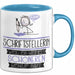 Schriftstellerin Weil Es Keinen Schöneren Beruf Gibt Tasse Geschenk für Eine Schriftstellerin Lustig Blau Trendation