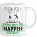 Rapper Geschenk Tasse So Gut Kann Nur Ein Rapper Aussehen Geschenkidee Kaffee-Becher Weiß Trendation