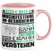 Musikfestival-Besucher Geschenk Tasse Lustige Geschenkdiee für einen Musikfestival-Besucher Geburtstag Ich Bin Musikfestival-Besucher Ich Kann Es Dir Erklären Aber Nicht Für Dich Verstehen Rosa Trendation