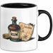 Rum Fan Tasse Geschenkidee für Piraten Spirituosen Liebhaber Trendation