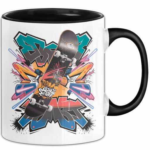 Skater Tasse Geschenk Lustige Geschenkidee Spruch Für Urban Fahrer Trendation