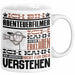 Abenteuerfilmer Geschenk Kaffee-Tasse Geschenkidee für Abenteuerfilmer Ich Bin Abenteuerfilmer Ich Kann Es Dir Erklären Jedoch Nicht Für Dich Verstehen Spruch Lustig Weiß Trendation
