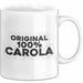 Carola Tasse Original 100% Carola Geschenk Weiß Trendation