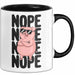 Schweinezüchter Schweine Tier Tasse Becher Geschenk Lustige Geschenkidee Spruch Nö Trendation