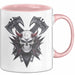 Metalhead Tasse Geschenkidee für Heavy Metal Fans Rosa Trendation