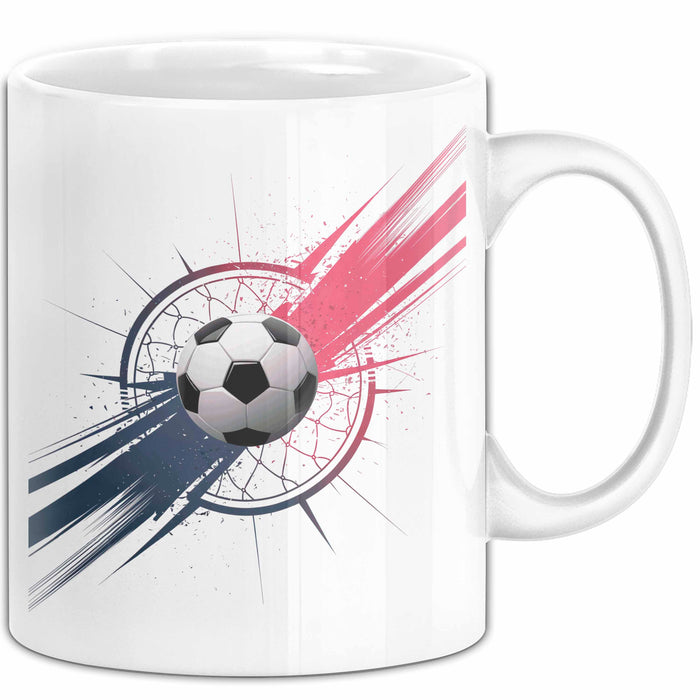 Fußballspieler Tasse Geschenk Lustige Geschenkidee Spruch Für Fußball Fans Weiß Trendation