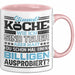 Köche Tasse Geschenk Lustiger Spruch Über Teure Köche Humor Rosa Trendation