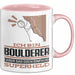 Boulderer Geschenk Tasse Ich Bin Boulderer Aber Sag Doch Einfach Superheld Lustige Geschenkdiee für Boulderer Kaffee-Becher Rosa Trendation