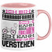 Fahrradfahrer Geschenk Tasse Lustige Geschenkdiee für einen Fahrradfahrer Geburtstag Ich Bin Fahrradfahrer Ich Kann Es Dir Erklären Aber Nicht Für Dich Verstehen Rosa Trendation