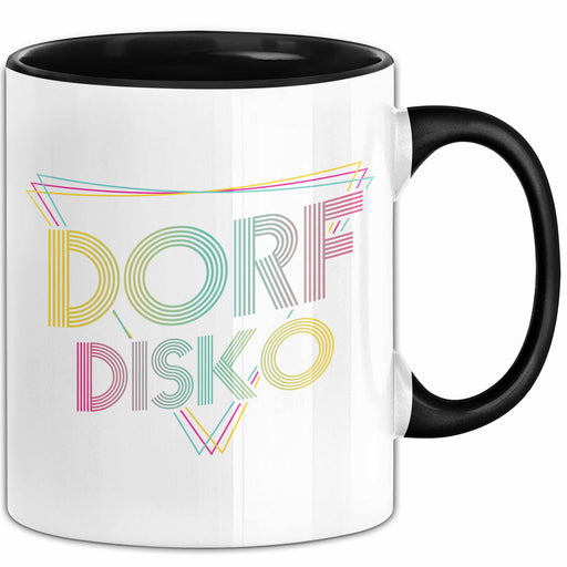 Dorfdisko Tasse Geschenk Dorf Kleinstadt Disko Trendation
