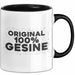 Gesine Tasse Original 100% Gesine Geschenk Schwarz Trendation