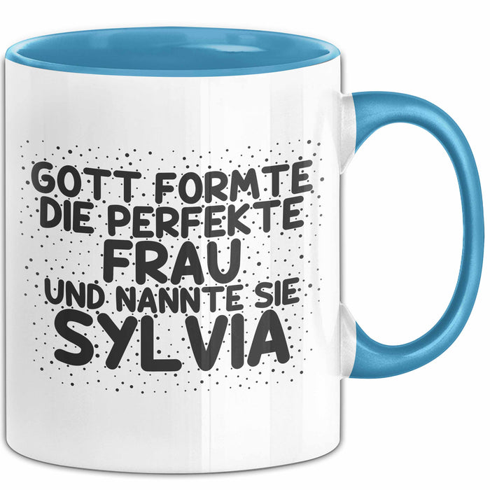 Sylvia Tasse Gott Formte Die Perfekte Frau Und Nannte Sie Sylvia Geschenk