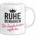 Sozialarbeiter Tasse Geschenk Lustige Geschenkidee Spruch Ruhe Bewahren Die Sozial Arbeiterin Regelt Das Weiß Trendation