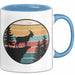 Ziegenbauer Ziegen Tier Retro Tasse Geschenk Lustige Geschenkidee Spruch Blau Trendation
