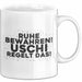 Uschi Tasse Ruhe Bewahren! Uschi Regelt Das! Geschenk Weiß Trendation