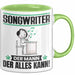 Songwriter Tasse Geschenk für Songwriter Der Mann Der Alles Kann Geschenkidee zum Geburtstag Grün Trendation
