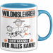 Wildnislehrer Tasse Geschenk für Wildnislehrer Der Mann Der Alles Kann Geschenkidee zum Geburtstag Blau Trendation