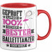 Balletttänzer Geschenk Lustiger Spruch für Balletttänzer Geschenkidee Bester Balletttänzer Der Welt Rot Trendation